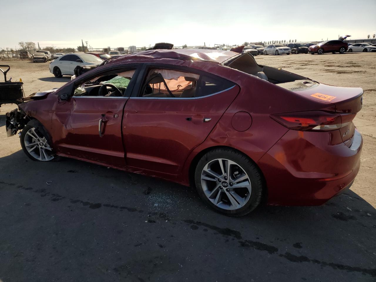 Изображение 2 2017 HYUNDAI ELANTRA SE 2017 с VIN KMHD84LFXHU263517