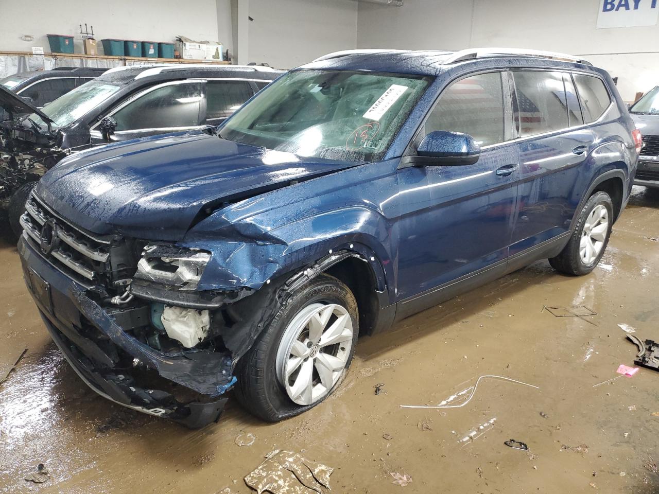 Image 1 of 2018 VOLKSWAGEN ATLAS SE 2018 with VIN 1V2CP2CA0JC599327