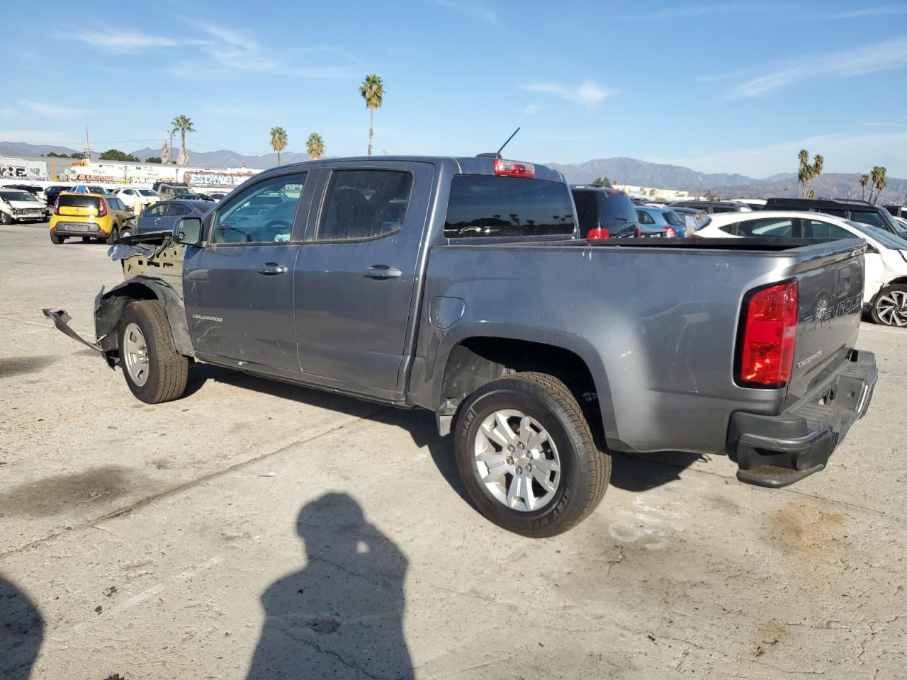 Image 2 of Chevrolet Colorado Lt 2021 with VIN 1GCGSCENXM1210541