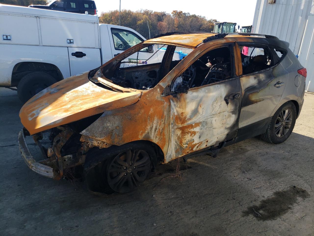Image 1 of 2015 HYUNDAI TUCSON LIMITED 2015 with VIN KM8JUCAG1FU993916