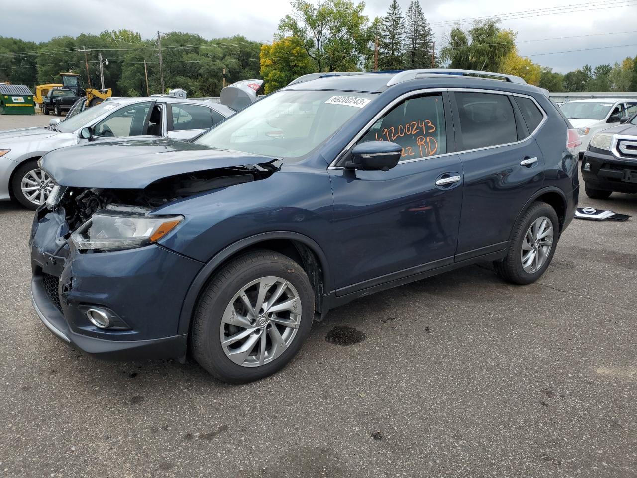 Image 1 of 2015 NISSAN ROGUE S 2015 with VIN 5N1AT2MV7FC761124