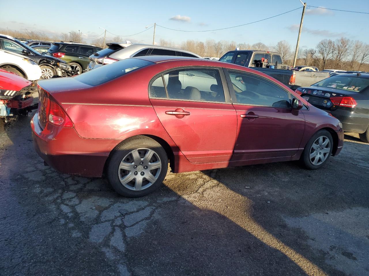Image 3 of 2006 HONDA CIVIC LX 2006 with VIN 1HGFA165X6L044676
