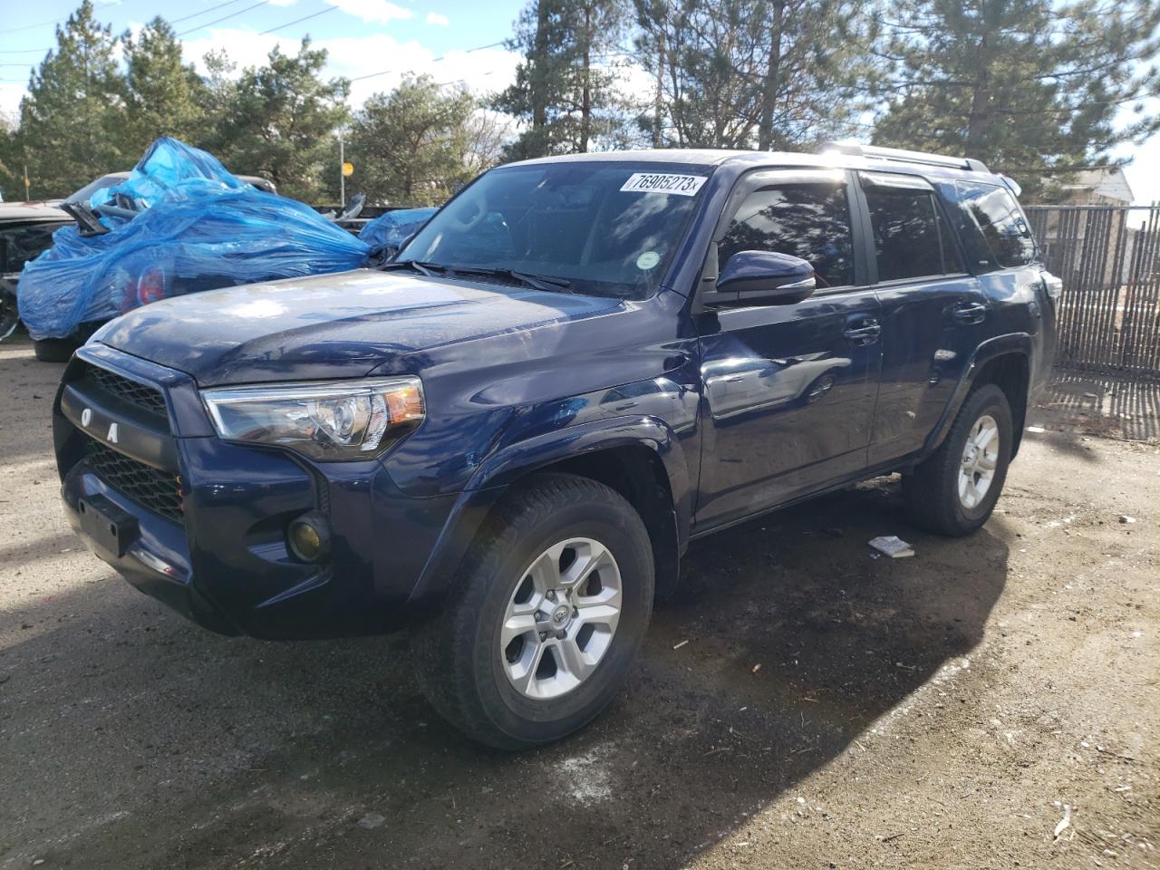 Obraz 1 z 2019 TOYOTA 4RUNNER SR5 2019 z VIN JTEBU5JR2K5688222