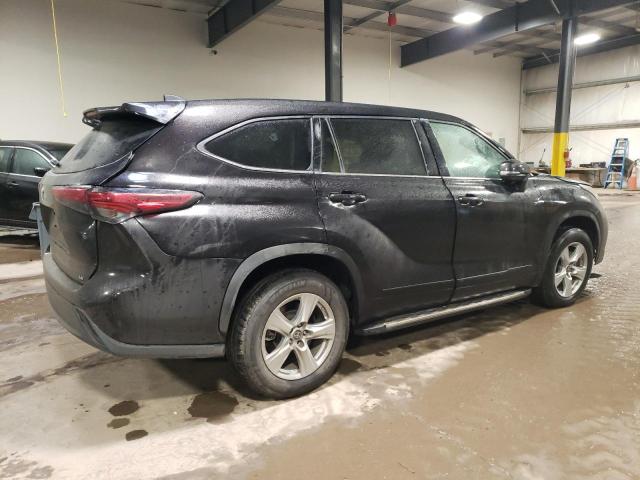 Image 3 of 2022 TOYOTA HIGHLANDER L 2022 with VIN 5TDZZRAH0NS107396