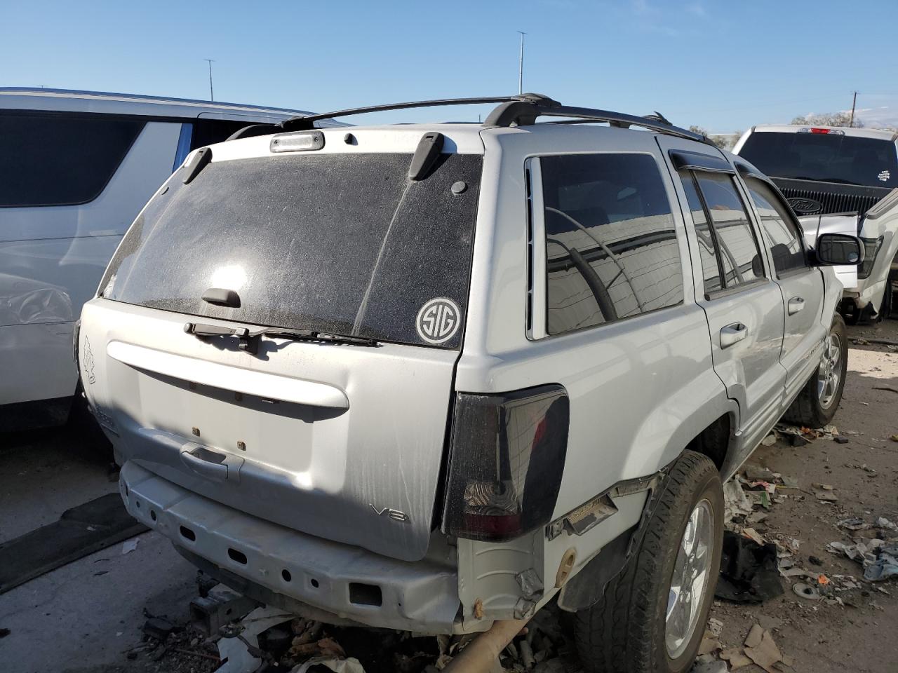 Obraz 3 z 2004 JEEP GRAND CHEROKEE LIMITED 2004 z VIN 1J8GW58N44C343658