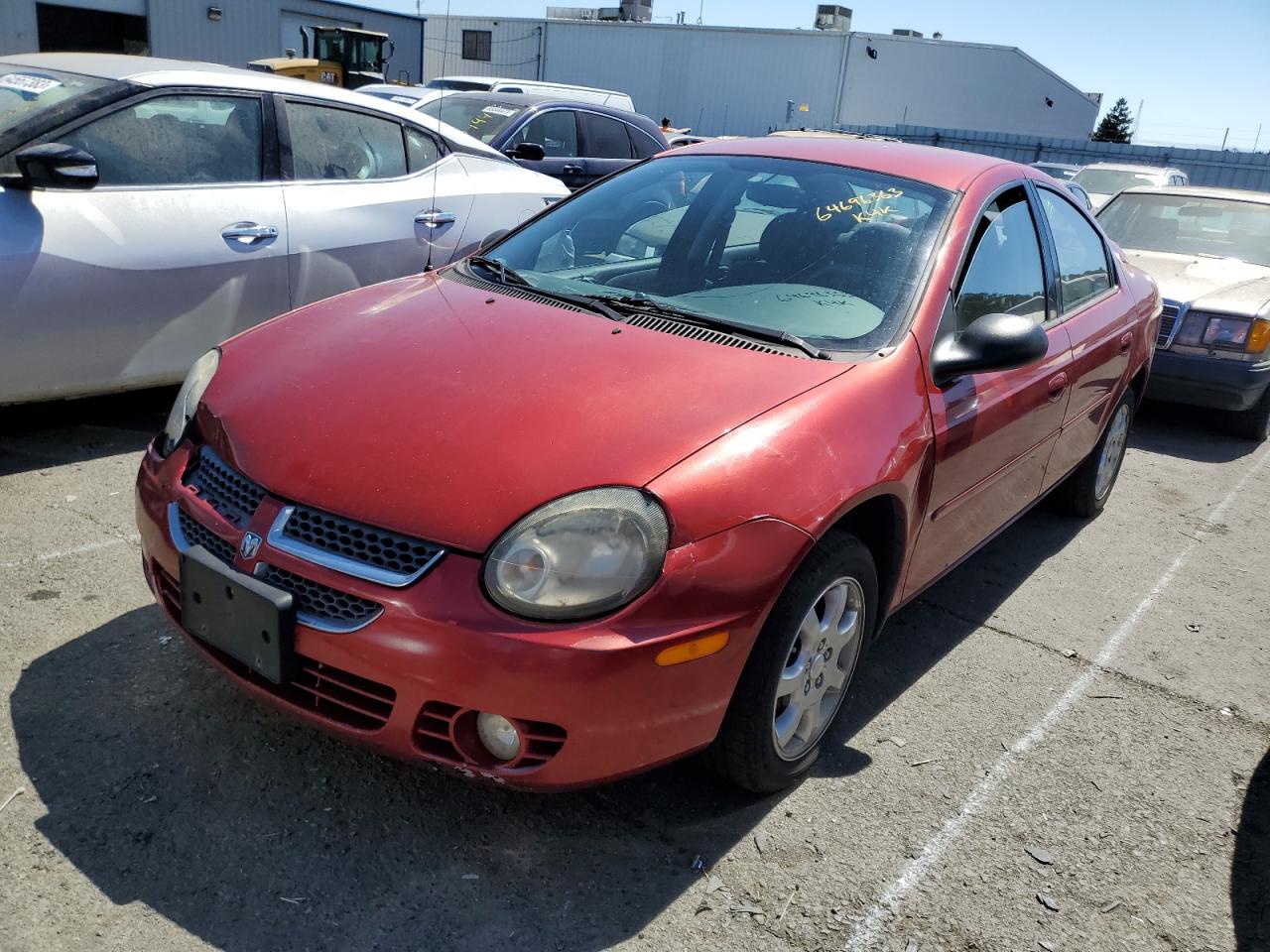 Image 1 of 2003 DODGE NEON SXT 2003 with VIN 1B3ES56C33D209780