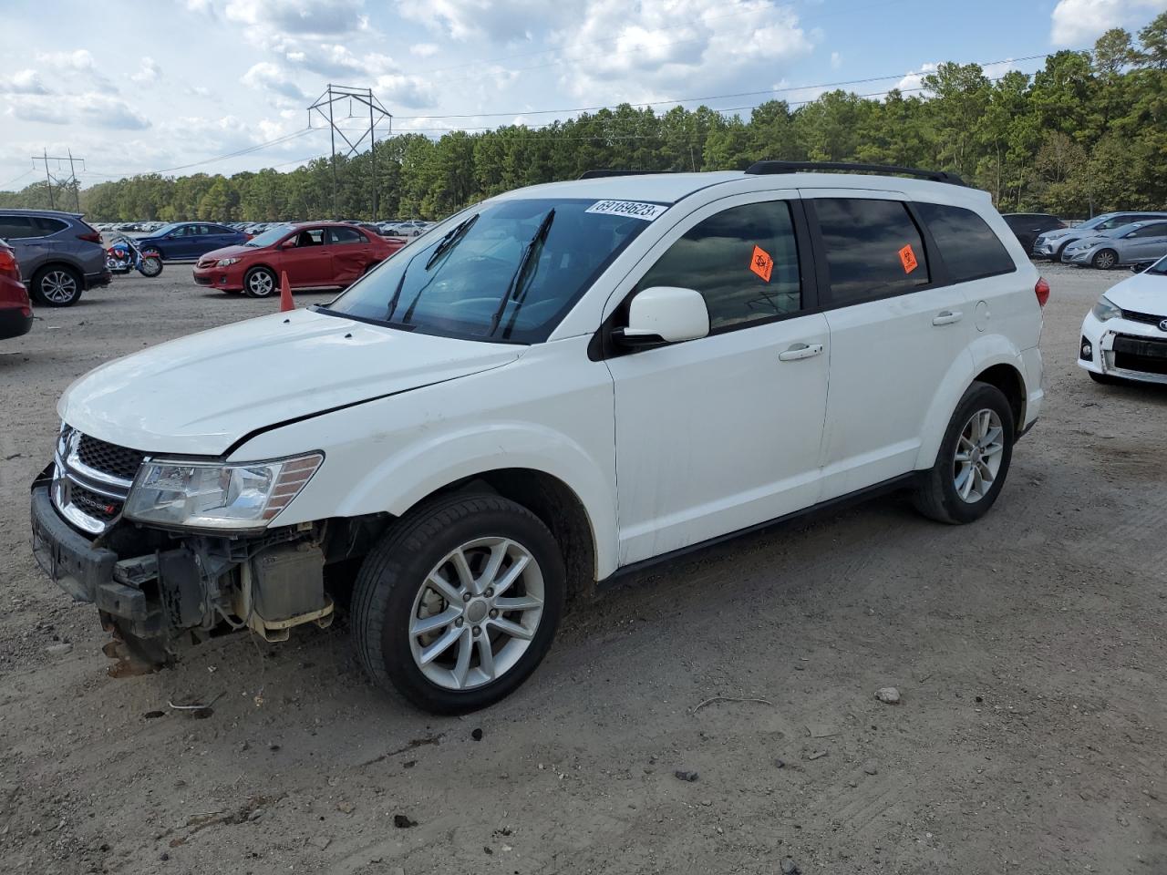 Изображение 1 2015 DODGE JOURNEY SXT 2015 с VIN 3C4PDCBG9FT572534