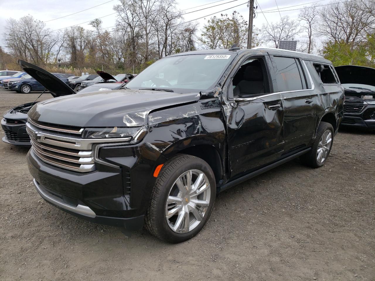 Изображение 1 2023 CHEVROLET SUBURBAN K1500 HIGH COUNTRY 2023 с VIN 1GNSKGKL9PR225257
