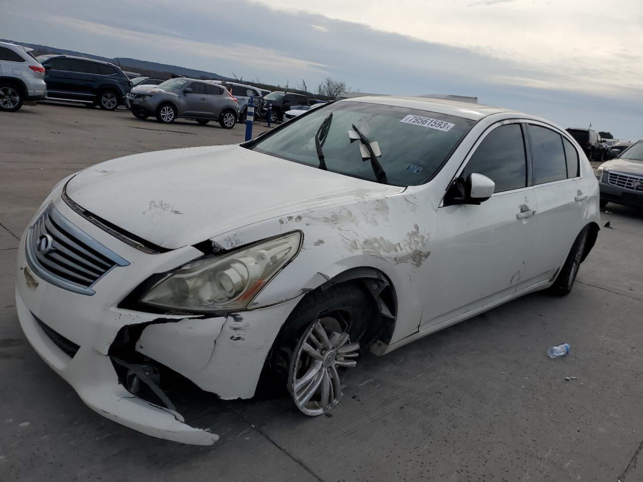 Image 1 of 2011 INFINITI G25 BASE 2011 with VIN JN1DV6AP5BM602747