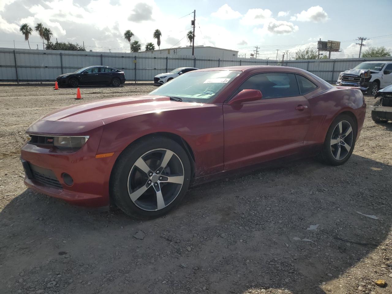 Image 1 of 2014 CHEVROLET CAMARO LT 2014 with VIN 2G1FB1E31E9148645