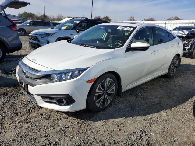 Image 1 of 2018 HONDA CIVIC EXL 2018 with VIN JHMFC1F70JX004259