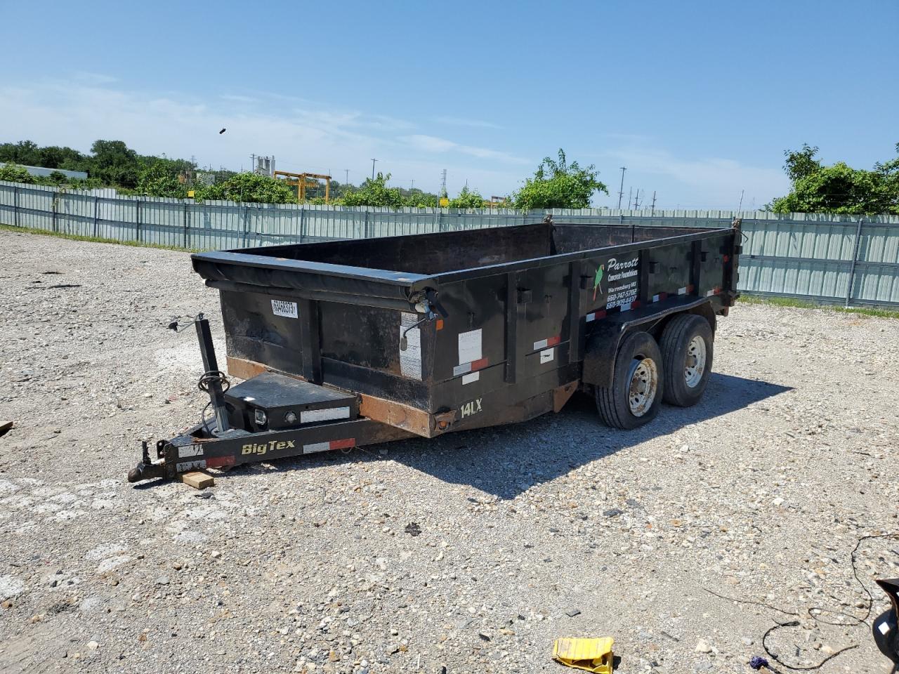 Image 2 of 2015 BIGT TRAILER 2015 with VIN 16VDX1424F5011565