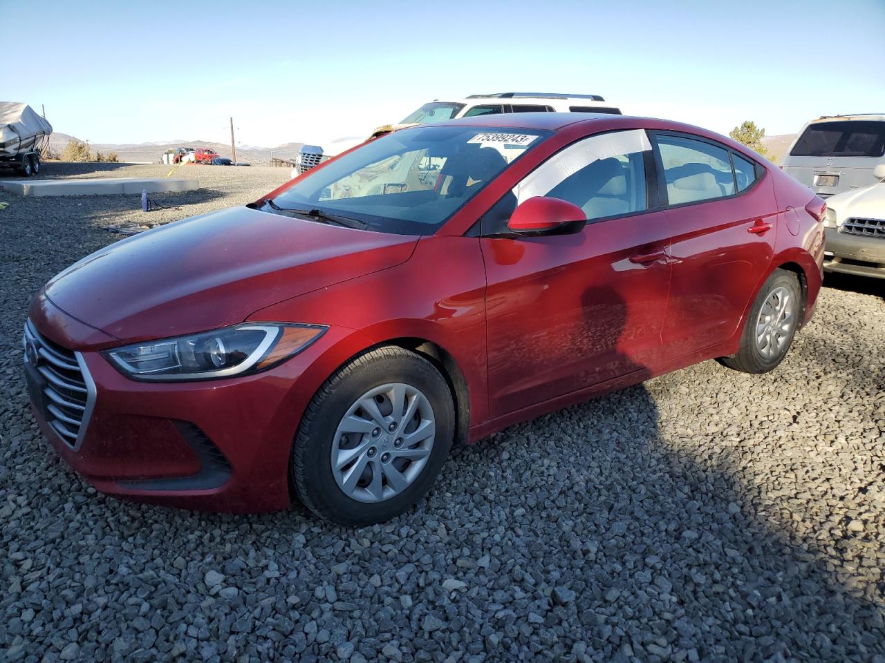 Изображение 1 2017 HYUNDAI ELANTRA SE 2017 с VIN KMHD74LF3HU064943