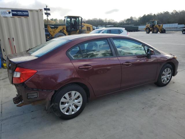 Image 3 of 2012 HONDA CIVIC LX 2012 with VIN 19XFB2F52CE074485