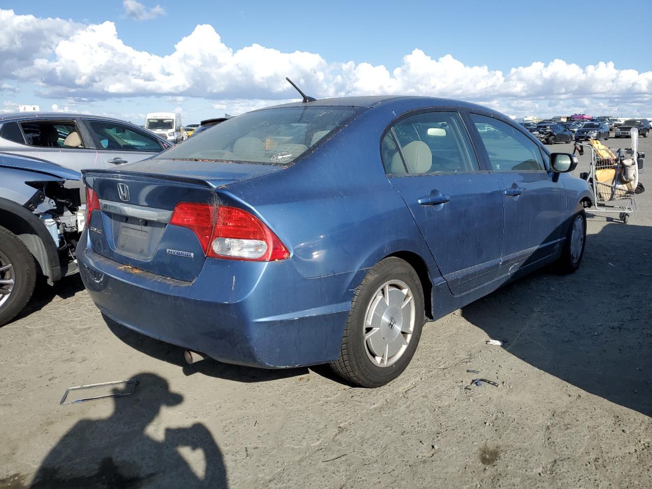 Image 3 of 2009 HONDA CIVIC HYBRID 2009 with VIN JHMFA362X9S005935