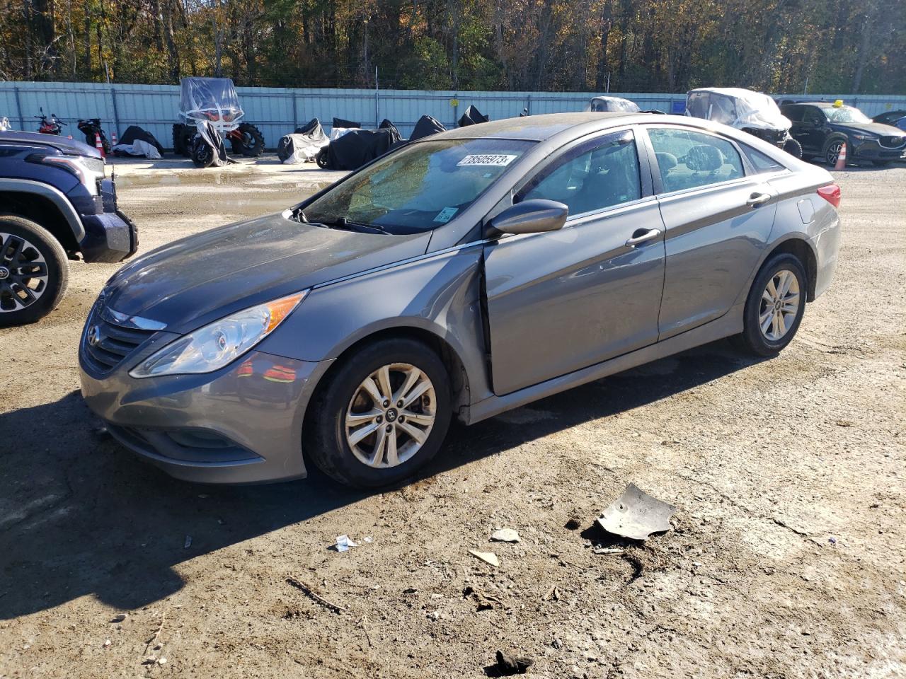 Image 1 of 2014 HYUNDAI SONATA GLS 2014 with VIN 5NPEB4AC7EH850556