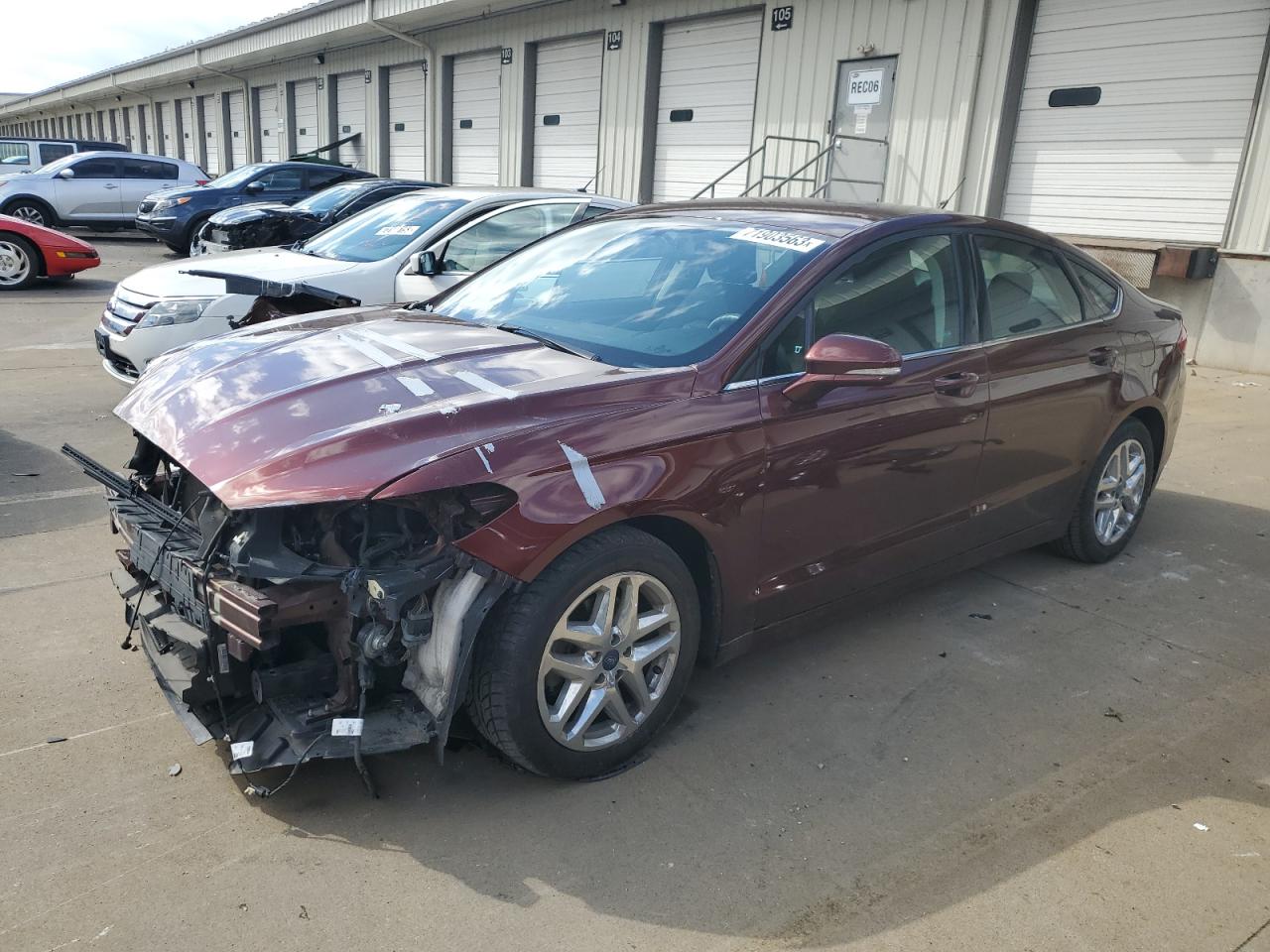 Obraz 1 z 2016 FORD FUSION SE 2016 z VIN 3FA6P0H73GR381687