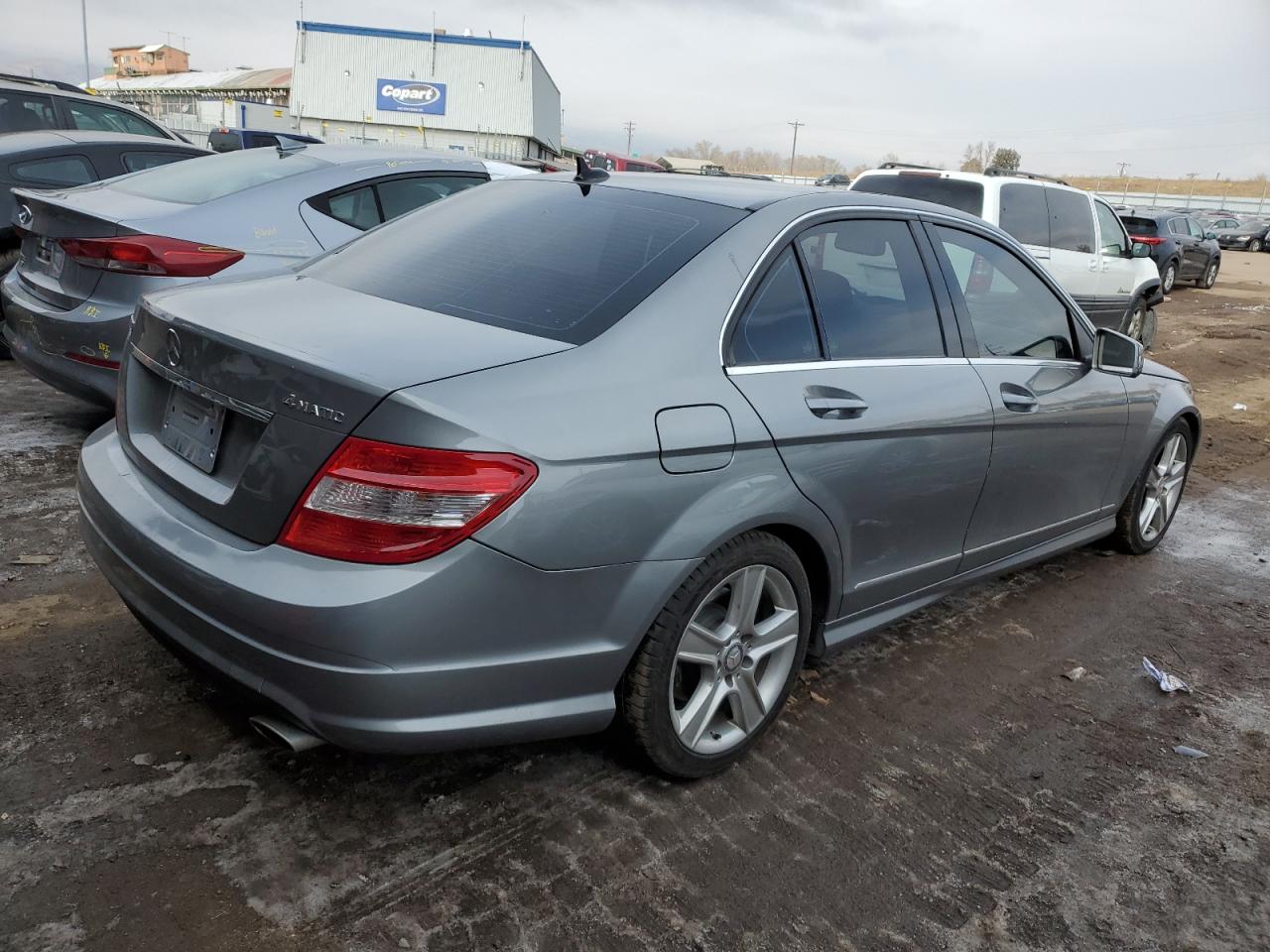 Image 3 of 2010 MERCEDES-BENZ C 300 4MATIC 2010 with VIN WDDGF8BB9AR116889