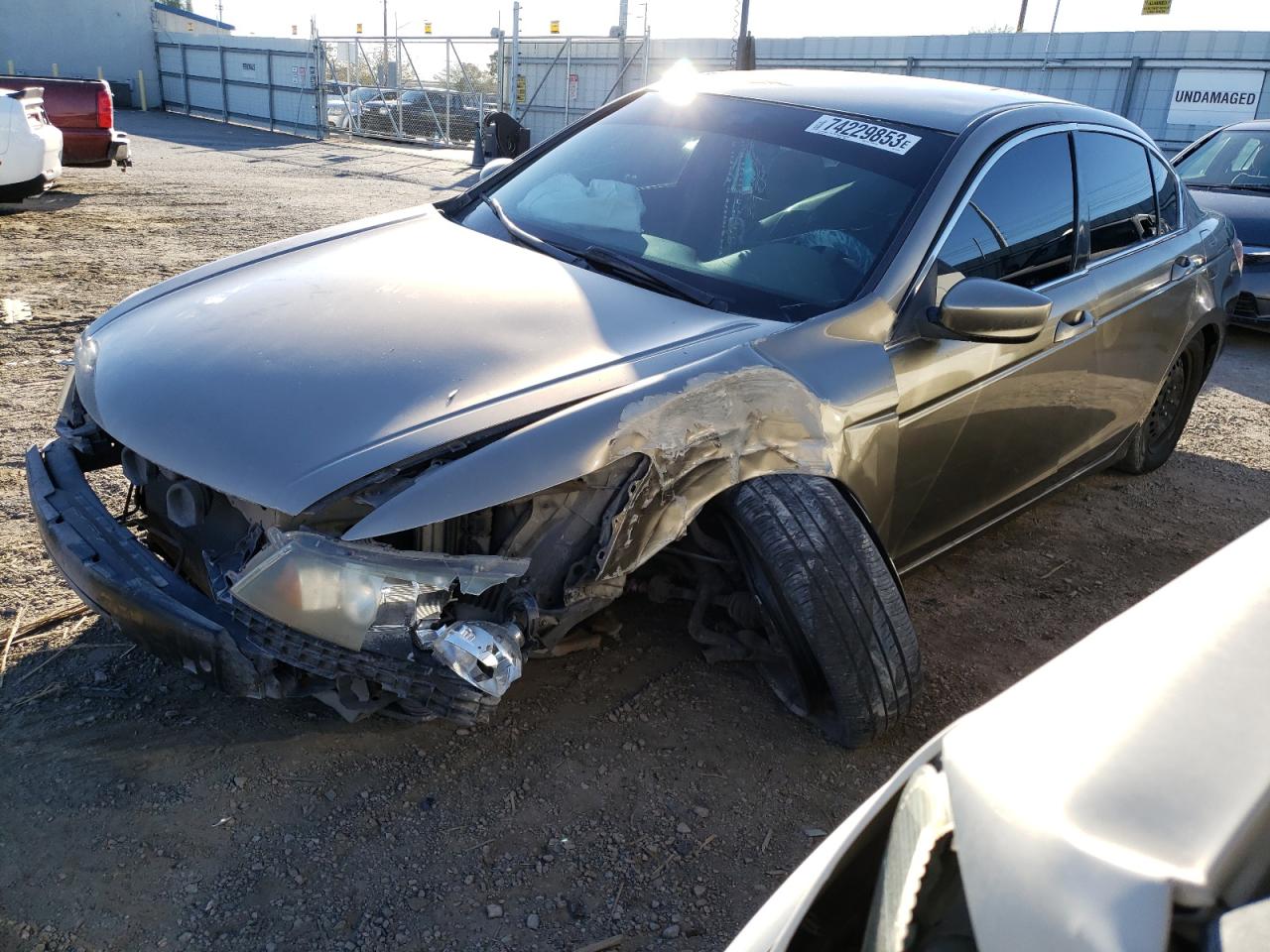 Image 1 of 2008 HONDA ACCORD LX 2008 with VIN JHMCP26378C037951