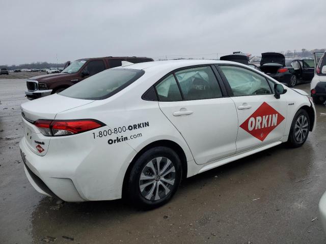 Image 3 of 2021 TOYOTA COROLLA LE 2021 with VIN JTDEAMDE5MJ033379