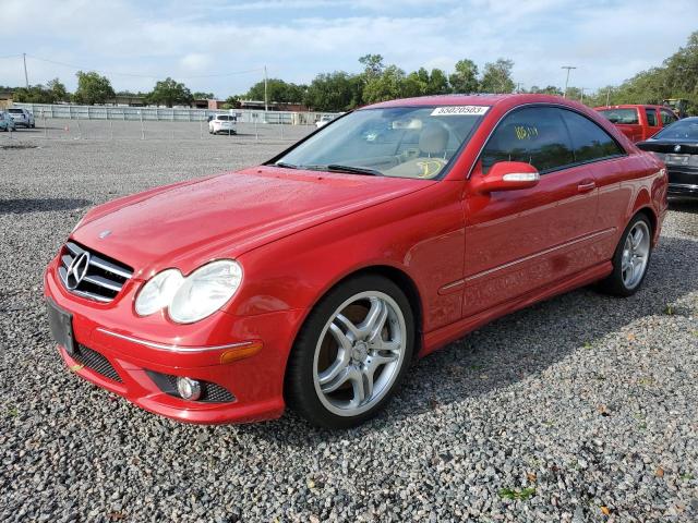 Image 1 of 2008 MERCEDES-BENZ CLK-CLASS 550 2008 with VIN WDBTJ72H58F243154
