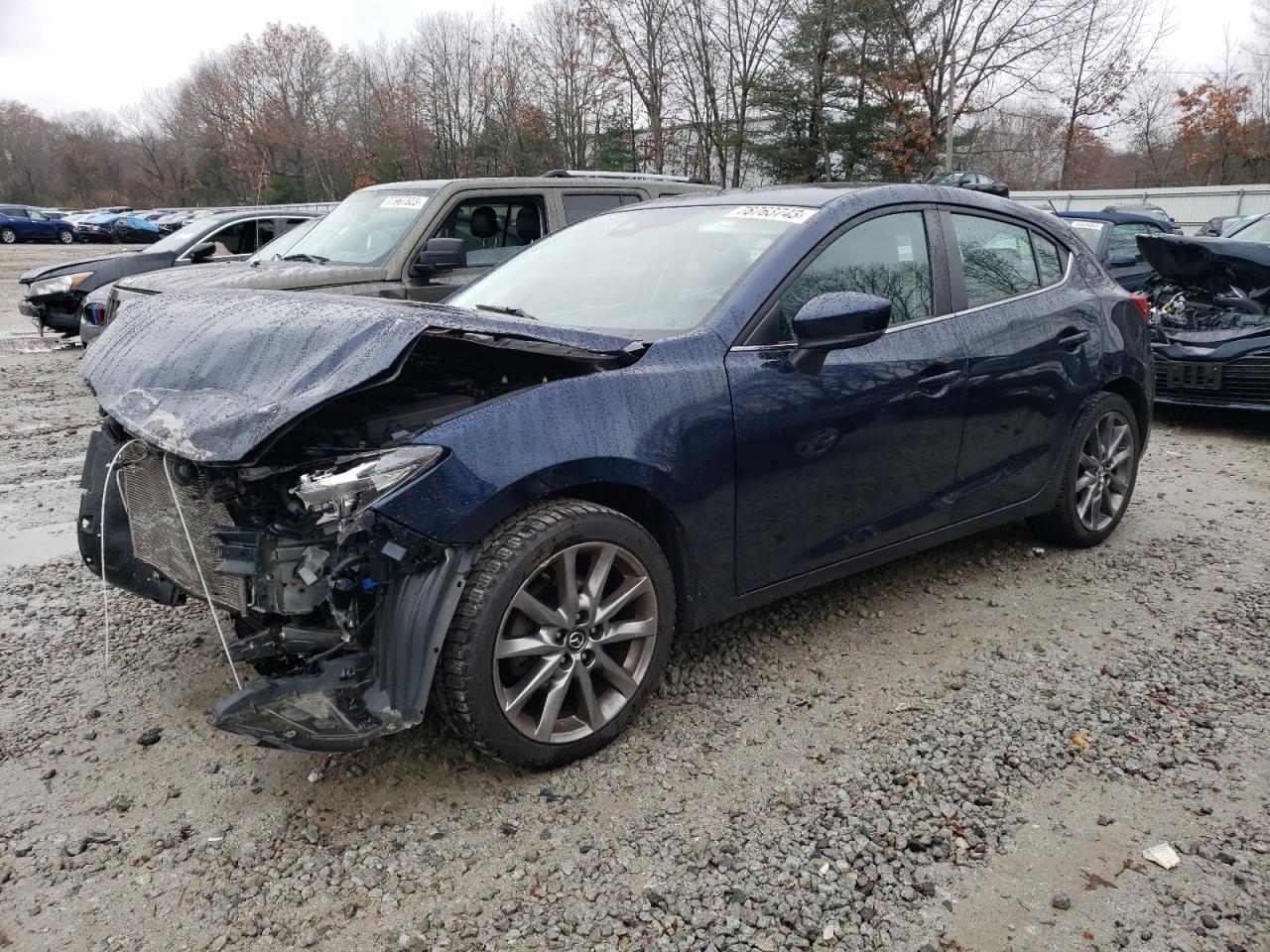 Image 1 of 2018 MAZDA 3 TOURING 2018 with VIN 3MZBN1L39JM242366