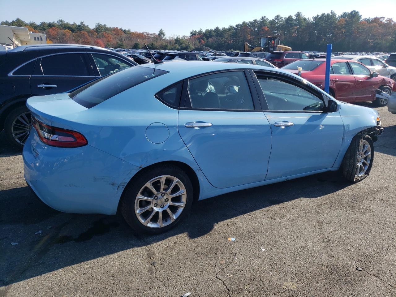 Image 3 of 2013 DODGE DART LIMITED 2013 with VIN 1C3CDFCH8DD293381