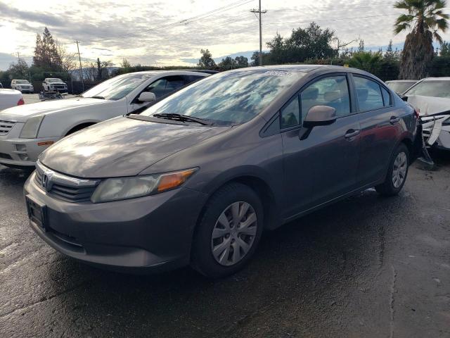 Image 1 of 2012 HONDA CIVIC LX 2012 with VIN 19XFB2F55CE304519