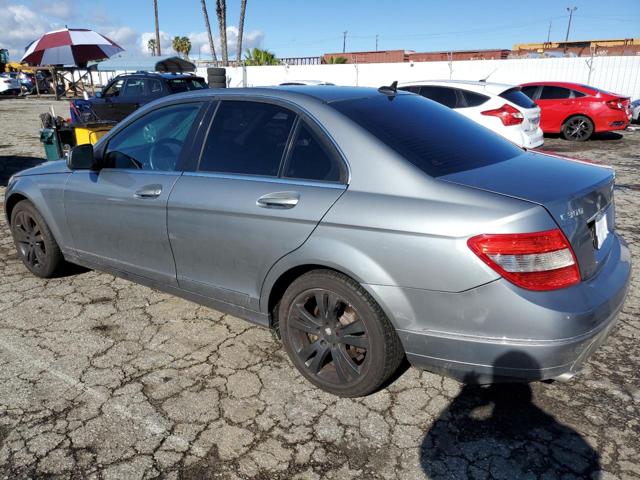 Image 2 of 2008 MERCEDES-BENZ C 300 2008 with VIN WDDGF54X18F064757