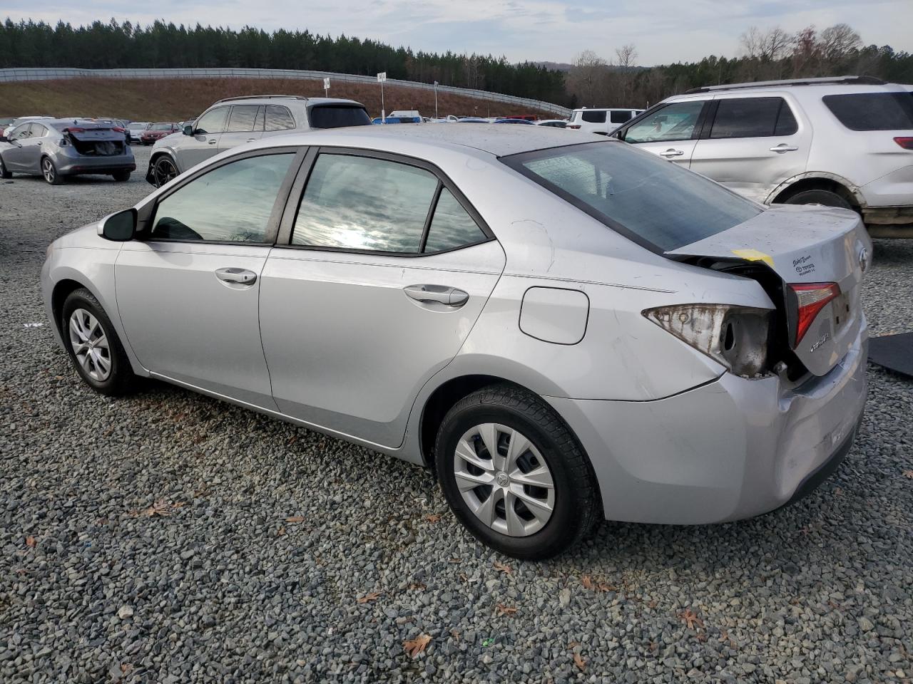 Image 2 of 2014 TOYOTA COROLLA L 2014 with VIN 2T1BURHE4EC061754