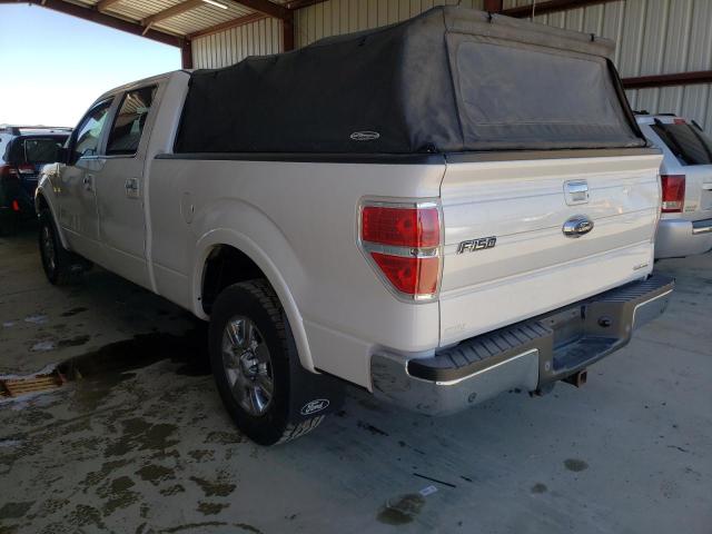 Image 2 of 2011 FORD F-150 SUPERCREW 2011 with VIN 1FTFW1EF6BFB48696