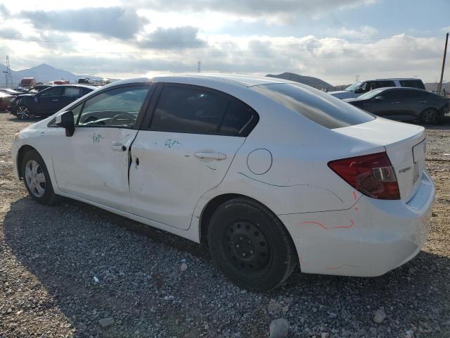 Изображение 2 2012 HONDA CIVIC LX 2012 с VIN 19XFB2F53CE310500