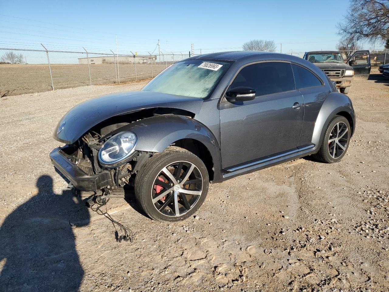 Image 1 of 2012 VOLKSWAGEN BEETLE TURBO 2012 with VIN 3VW467AT2CM643501
