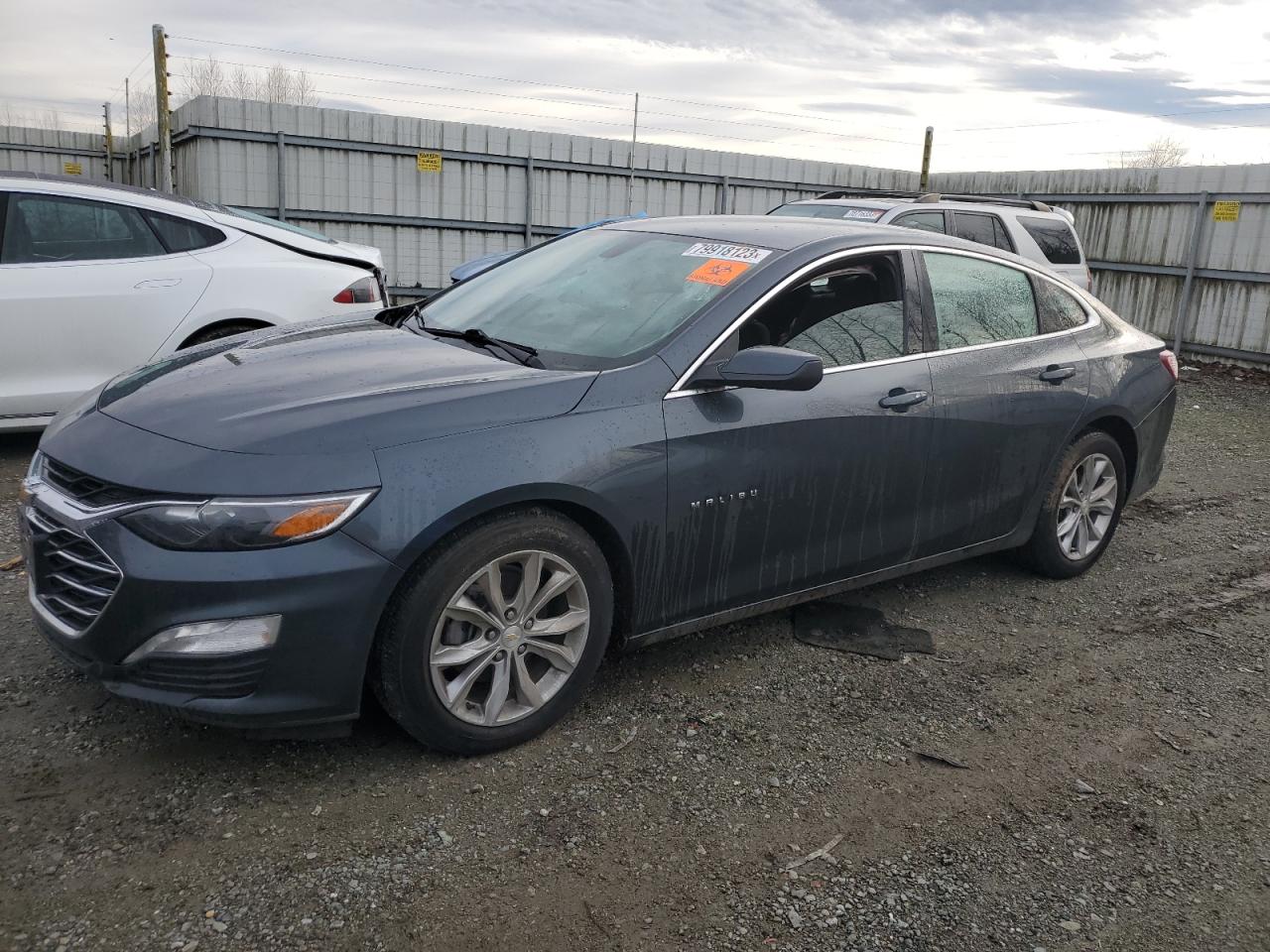 Image 1 of 2021 CHEVROLET MALIBU LT 2021 with VIN 1G1ZD5ST5MF030543