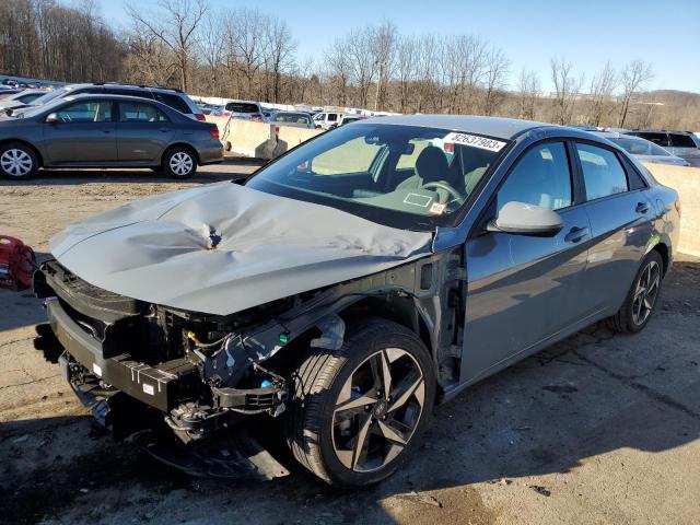 Image 1 of 2023 HYUNDAI ELANTRA SEL 2023 with VIN KMHLS4AG9PU408036