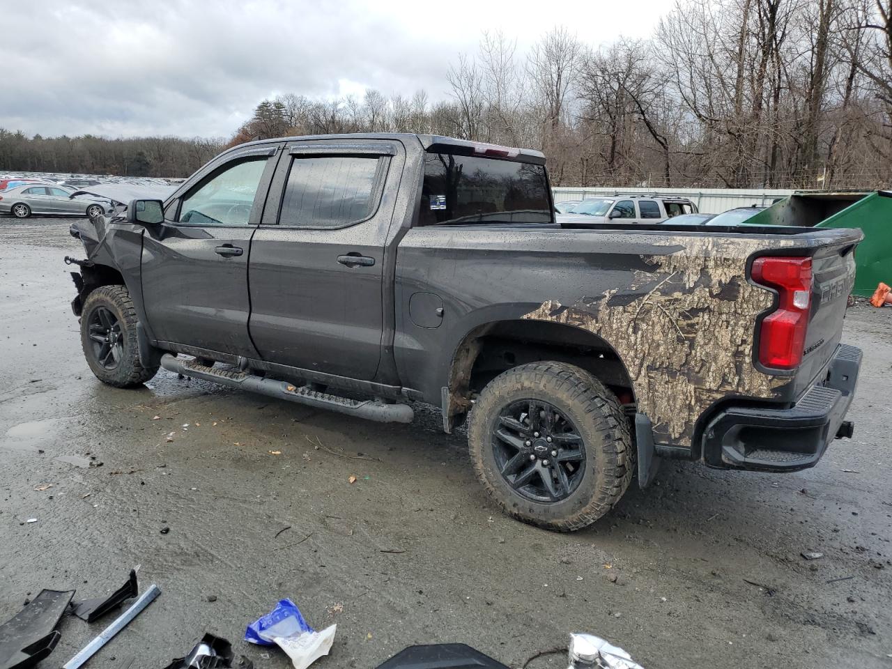 Изображение 2 2021 CHEVROLET SILVERADO K1500 TRAIL BOSS CUSTOM 2021 с VIN 3GCPYCEF6MG321726