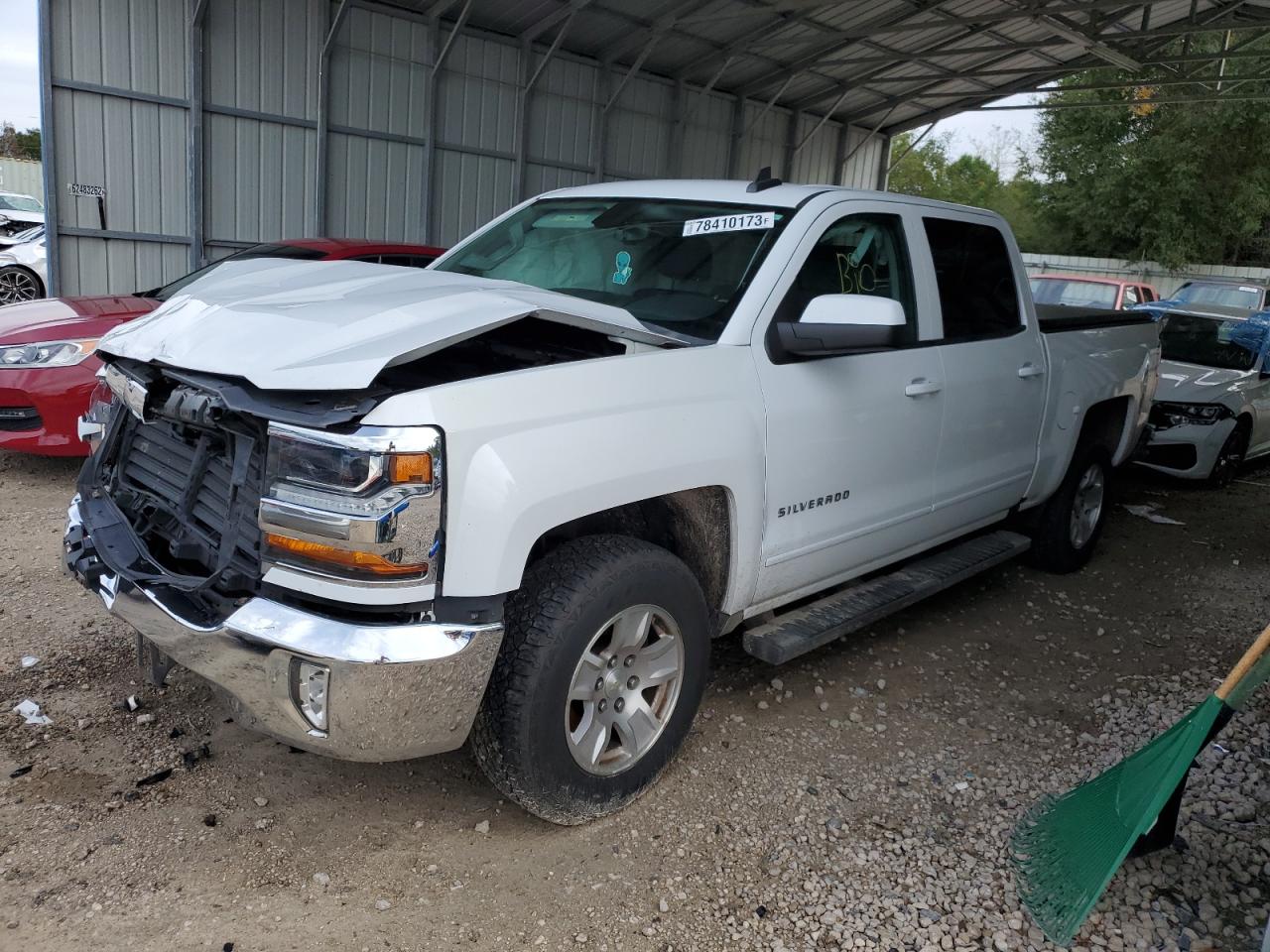 Изображение 1 2018 CHEVROLET SILVERADO C1500 LT 2018 с VIN 3GCUCRER0JG410461