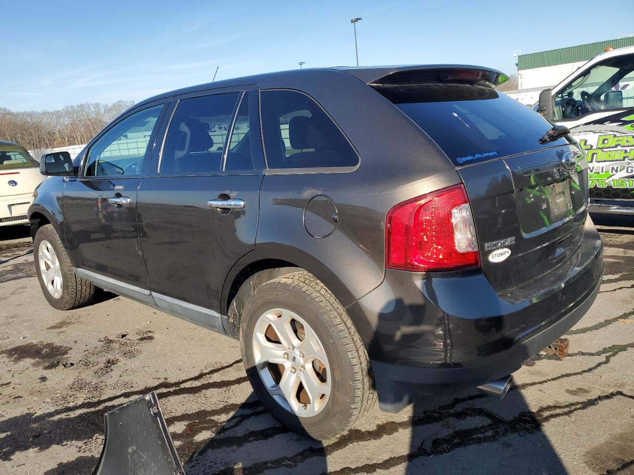 Image 2 of 2011 FORD EDGE SEL 2011 with VIN 2FMDK4JC9BBA01253
