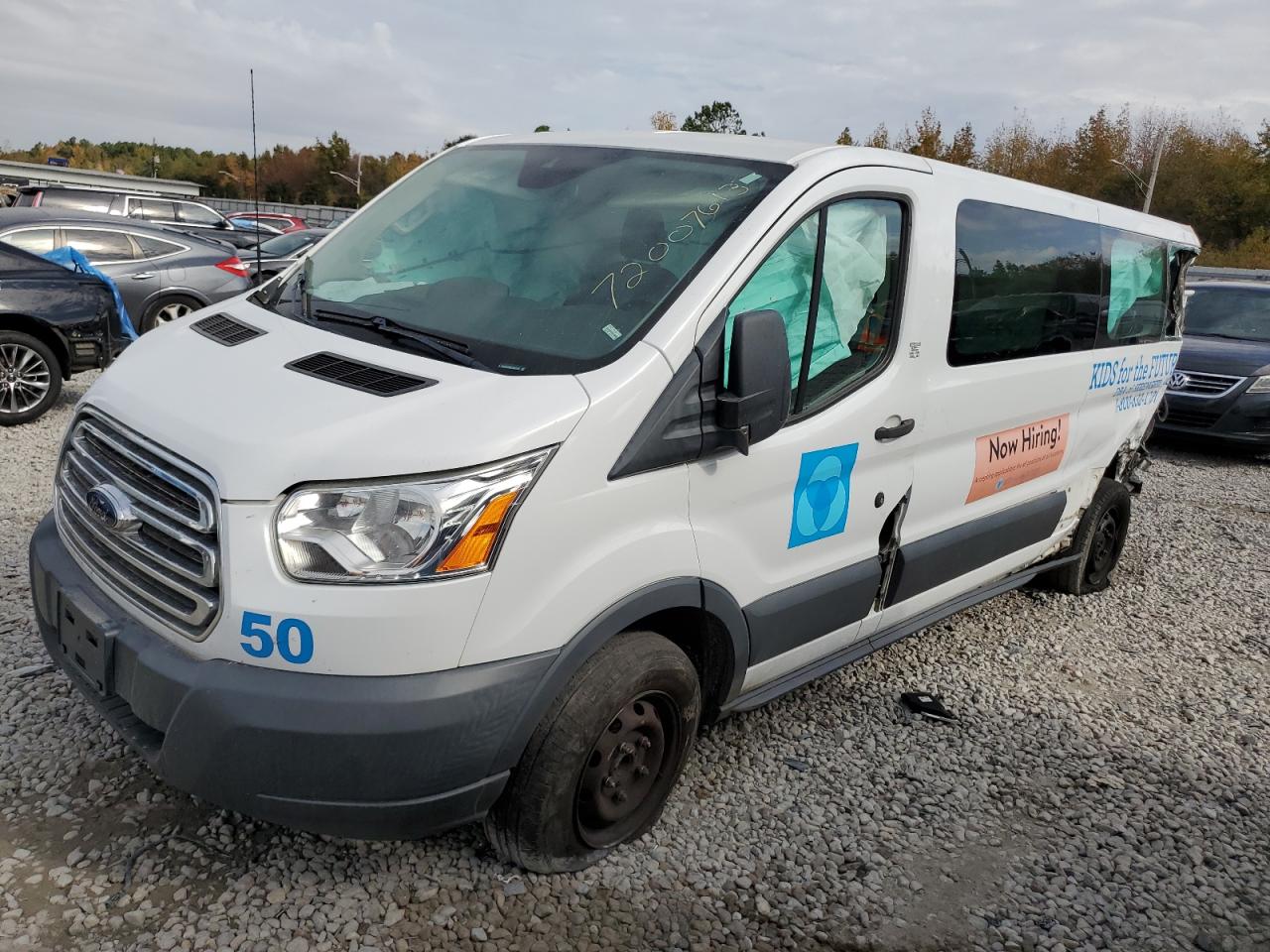 Image 1 of 2018 FORD TRANSIT T-350 2018 with VIN 1FBZX2YM3JKB03199