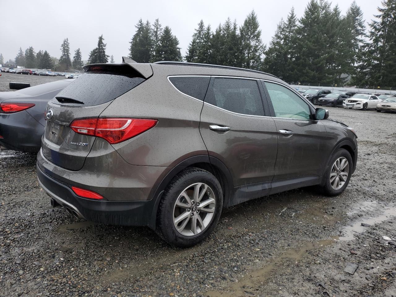 Image 3 of 2014 HYUNDAI SANTA FE SPORT  2014 with VIN 5XYZU3LA3EG125688