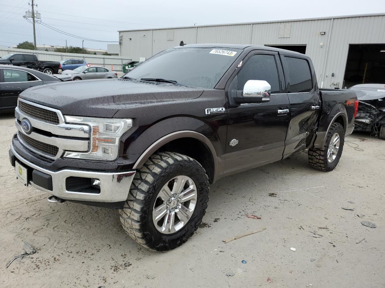 Image 1 of 2018 FORD F150 SUPERCREW 2018 with VIN 1FTEW1EGXJFA76825