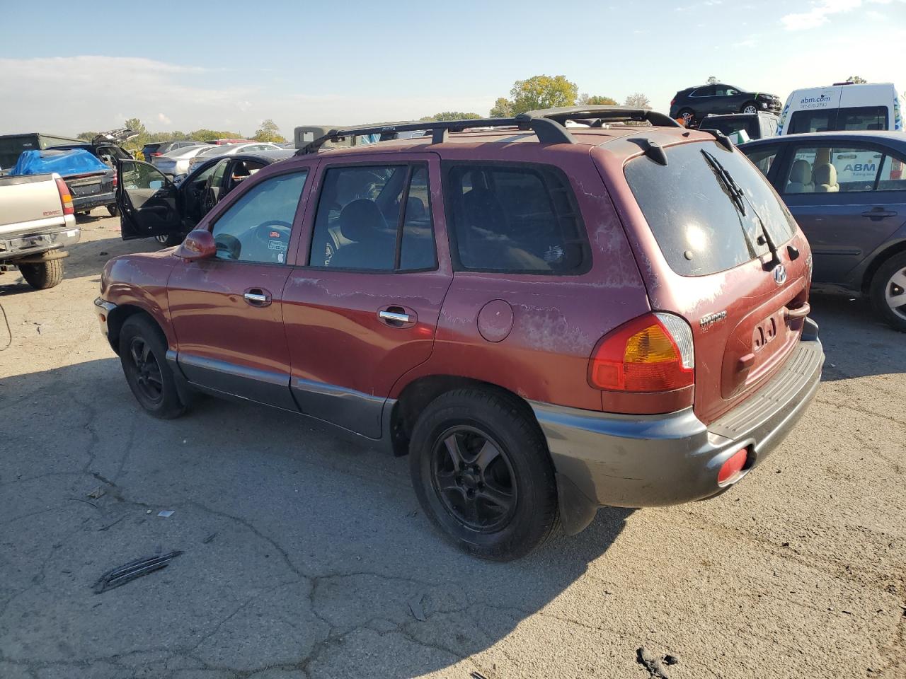 Obraz 2 z 2004 HYUNDAI SANTA FE GLS 2004 z VIN KM8SC13E54U801403