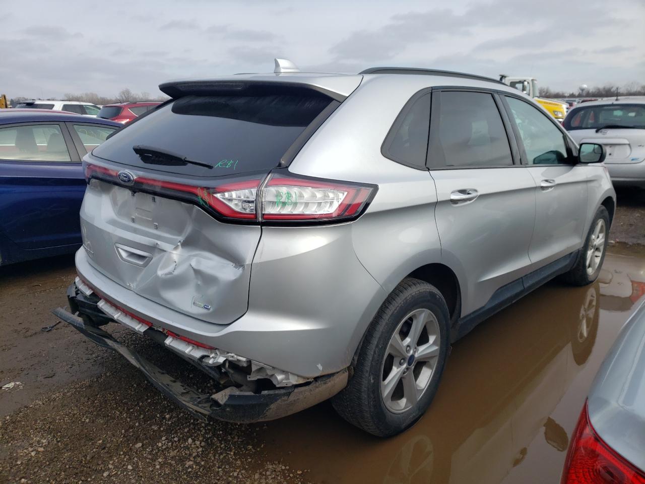 Изображение 3 2016 FORD EDGE SE 2016 с VIN 2FMPK4G98GBB83463