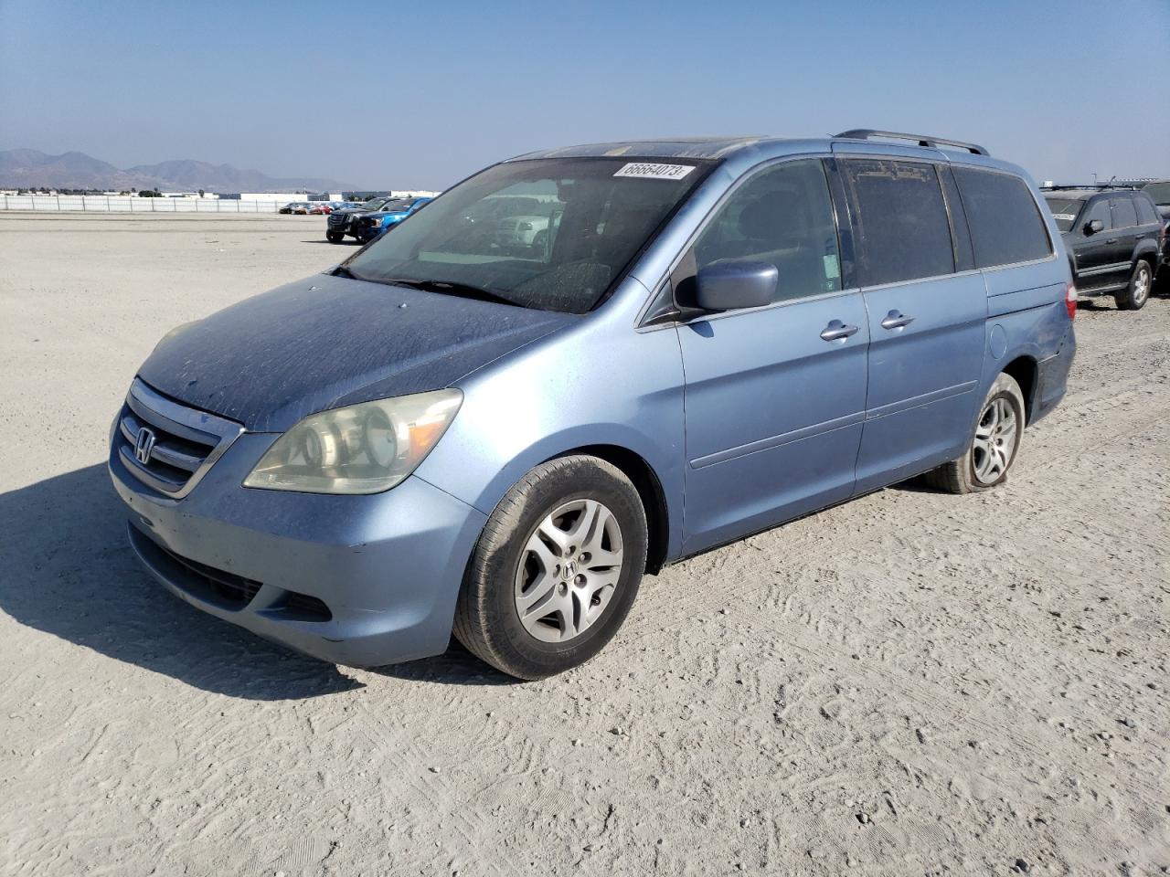 Изображение 1 2006 HONDA ODYSSEY EXL 2006 с VIN 5FNRL38726B120104