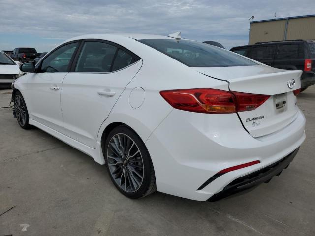 Image 2 of 2018 HYUNDAI ELANTRA SPORT 2018 with VIN KMHD04LB6JU535328