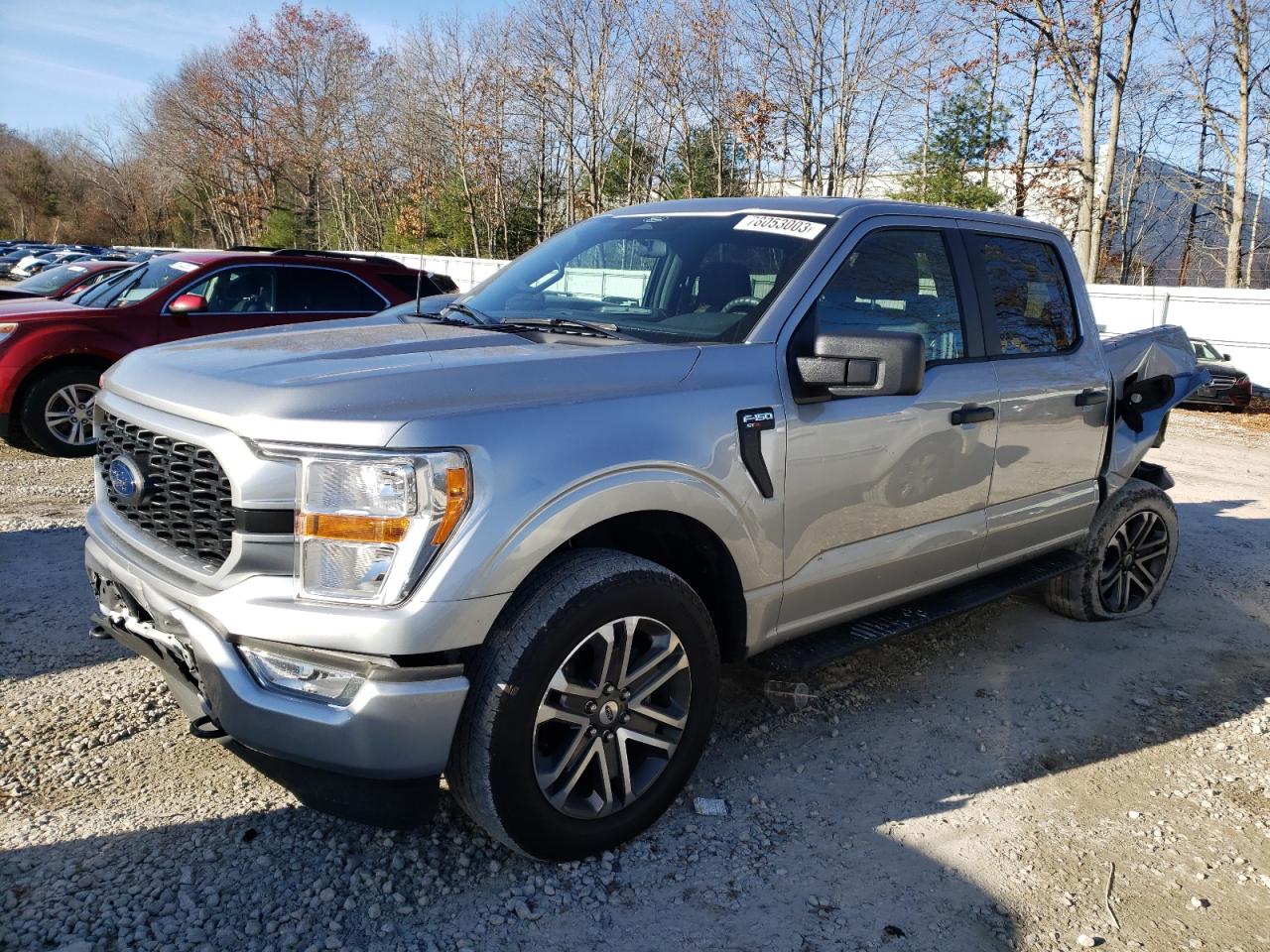 Image 1 of 2021 FORD F150 SUPERCREW 2021 with VIN 1FTEW1EP7MKF10033