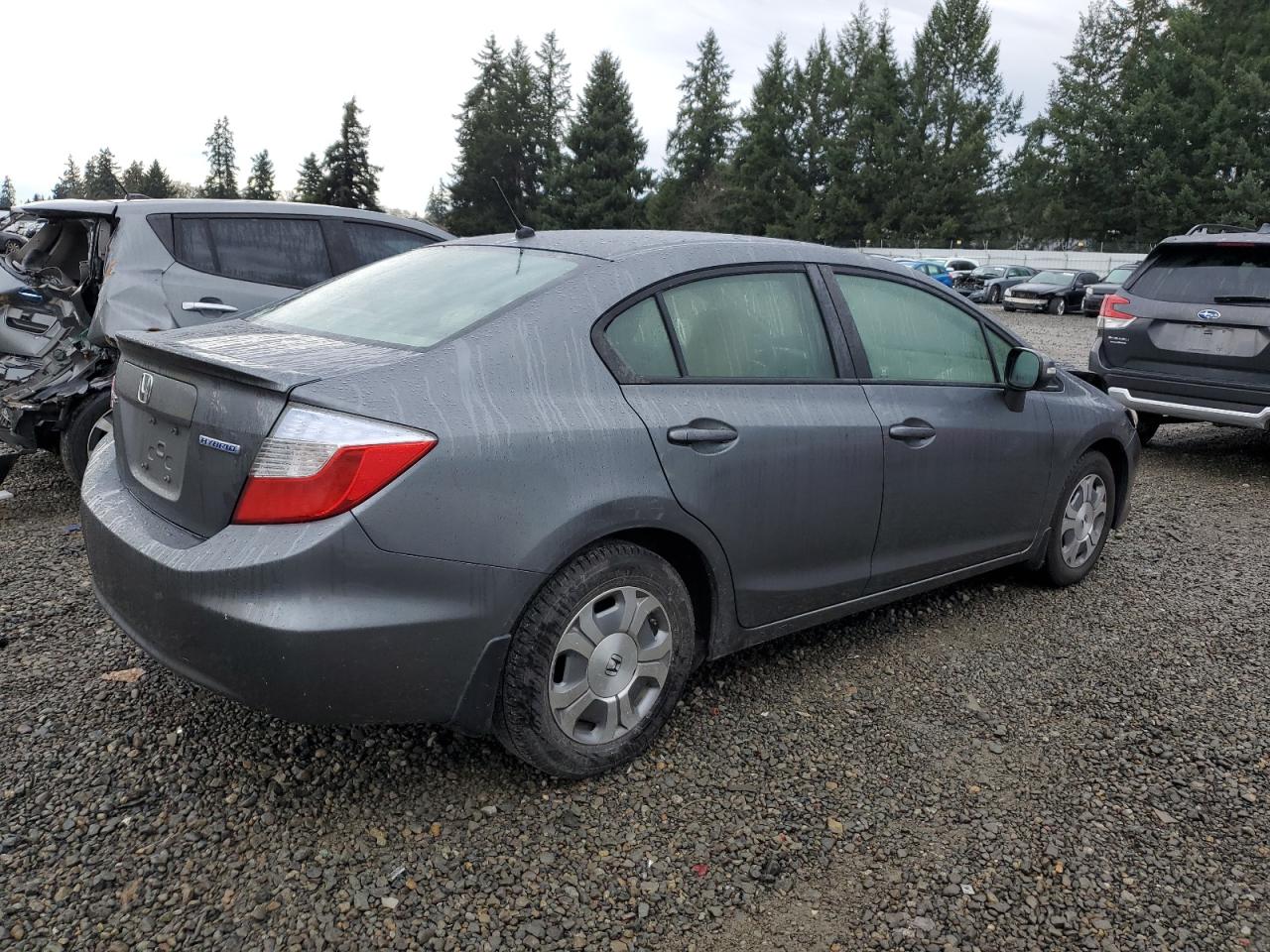 Obraz 3 z 2012 HONDA CIVIC HYBRID 2012 z VIN JHMFB4F20CS007039