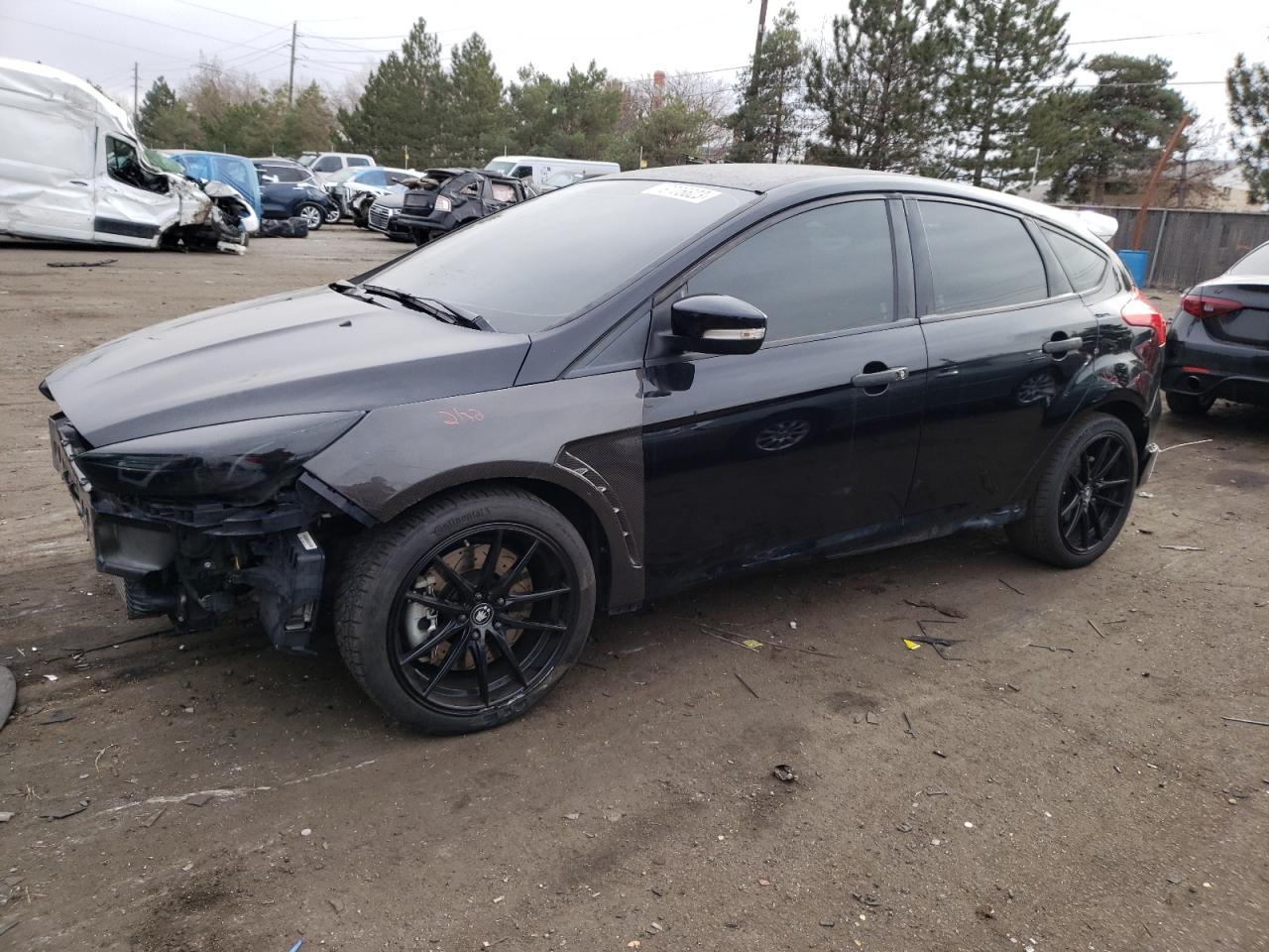Image 1 of 2018 FORD FOCUS ST 2018 with VIN 1FADP3L97JL270079