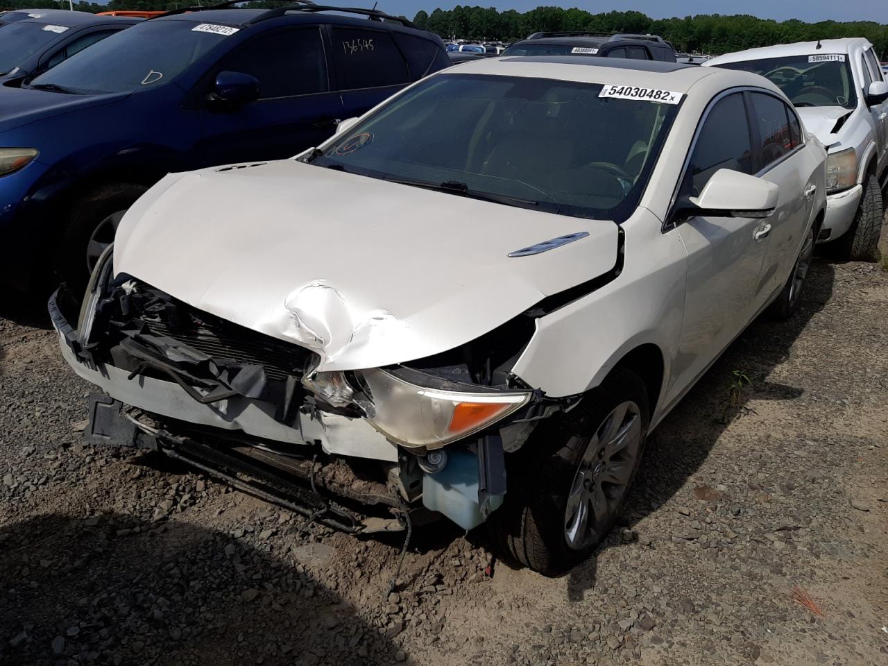 Image 2 of 2012 BUICK LACROSSE PREMIUM 2012 with VIN 1G4GD5E3XCF159205