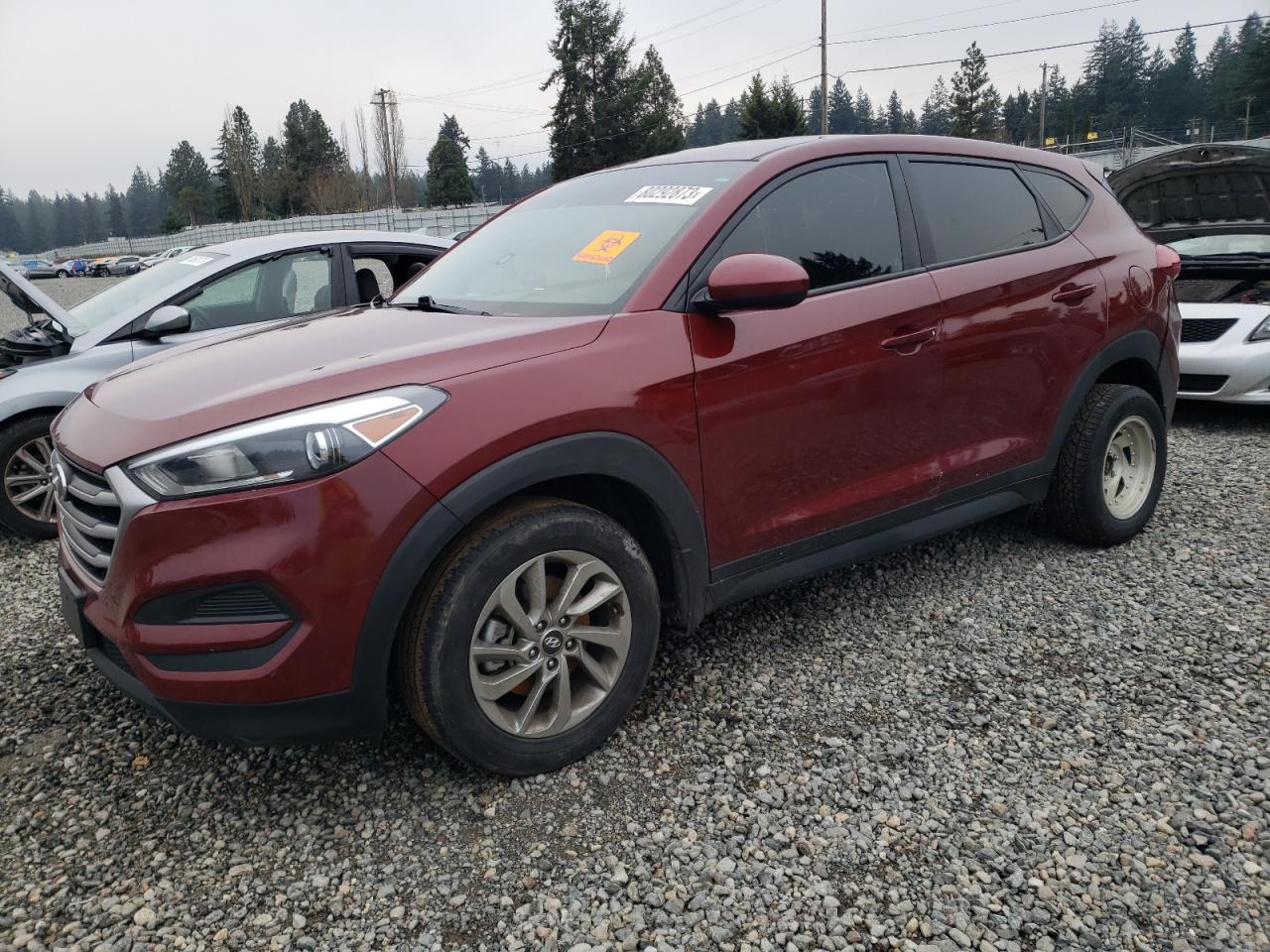 Image 1 of 2018 HYUNDAI TUCSON SE 2018 with VIN KM8J2CA4XJU768303